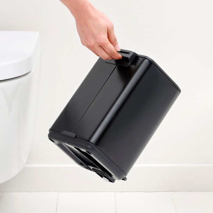 Кош за смет Brabantia Bo Pedal 4L, Matt Black Кош за смет Brabantia Bo Pedal 4L, Matt Black