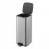 Кош за смет Brabantia Bo Pedal 30L, Matt Steel Fingerprint Proof