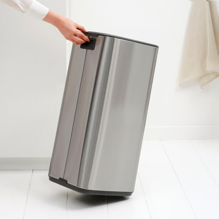 Кош за смет Brabantia Bo Pedal 30L, Matt Steel Fingerprint Proof