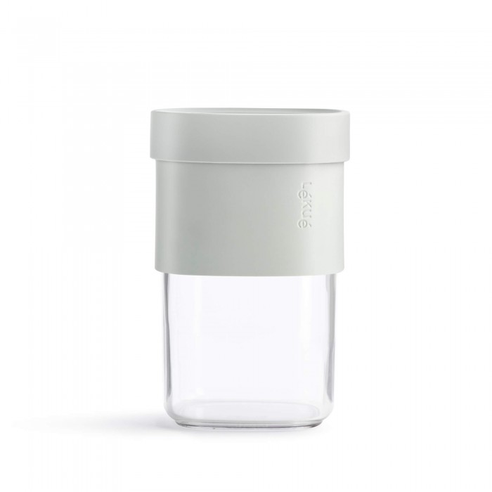 Буркан за съхранение с допълнителна приставка Lekue Green, 600-850ml