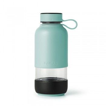 Бутилка с вграден филтър Lekue On The Go Turquoise 500ml