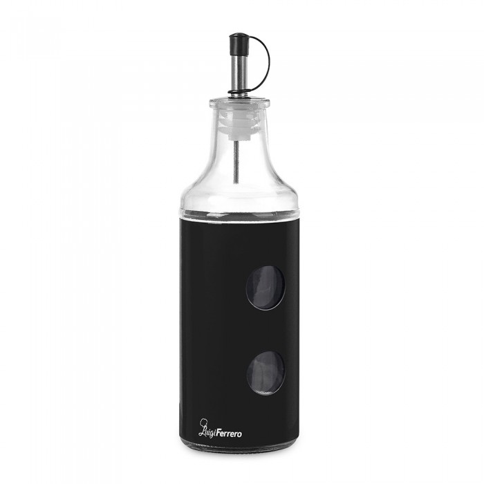 Бутилка за оцет и олио Luigi Ferrero Hanna FR-1443B 430ml, черна