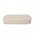 Кутия за обяд Brabantia Make&Take 1.1L, Soft Beige, плоска Кутия за обяд Brabantia Make&Take 1.1L, Soft Beige, плоска