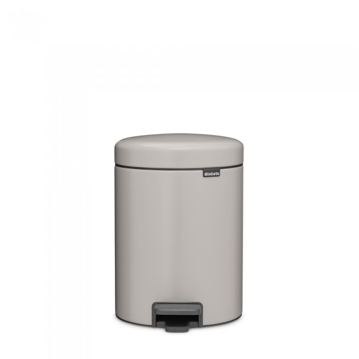 Кош за смет с педал Brabantia NewIcon 5L, Soft Grey
