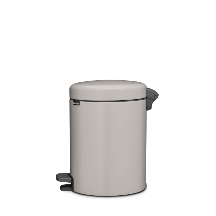Кош за смет с педал Brabantia NewIcon 5L, Soft Grey