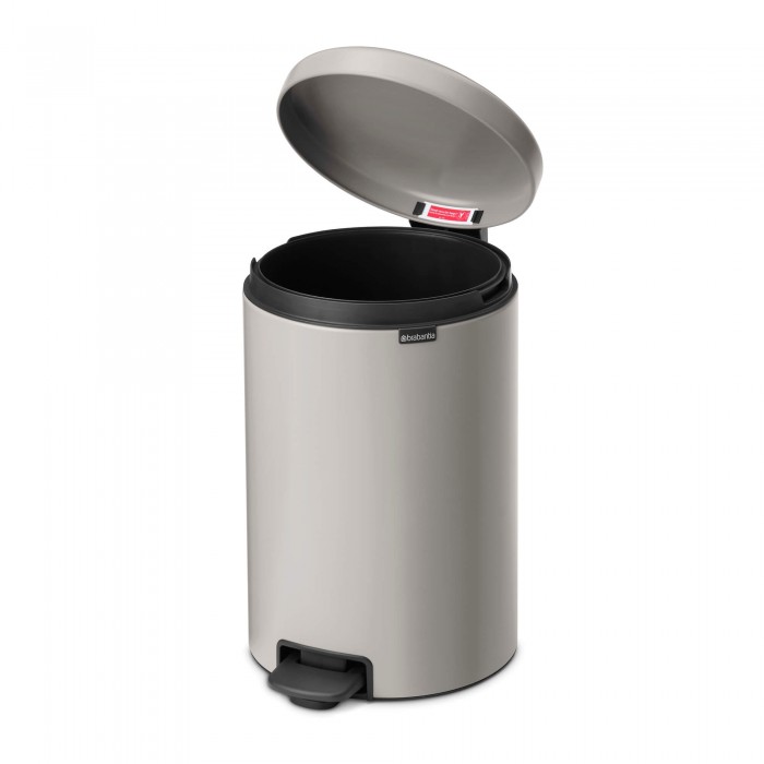 Кош за смет с педал Brabantia NewIcon 20L, Soft Grey