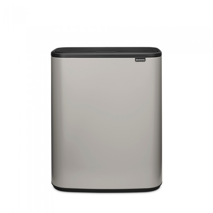 Кош за смет Brabantia Bo Touch 2x30L, Soft Grey