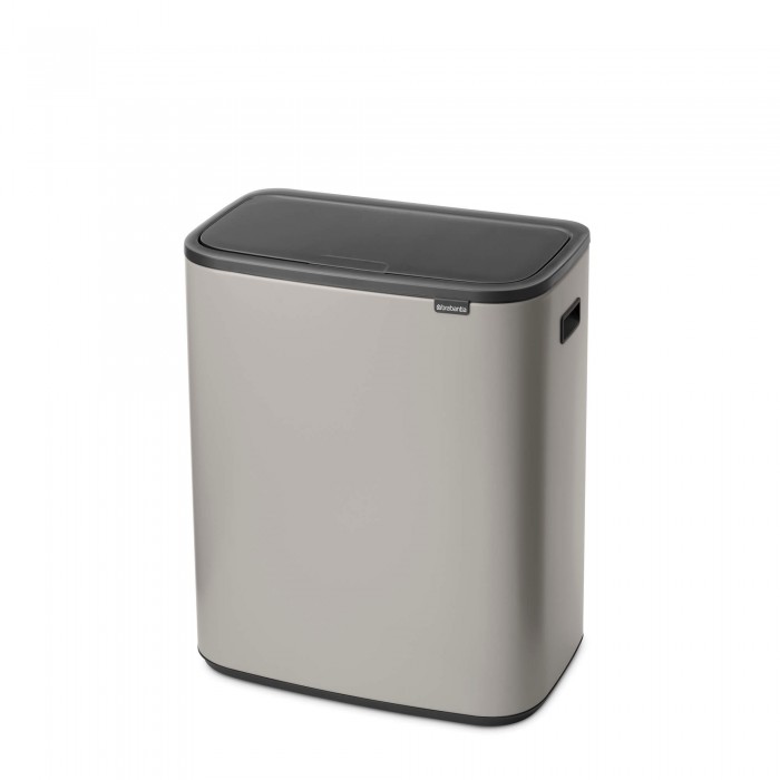 Кош за смет Brabantia Bo Touch 2x30L, Soft Grey