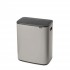 Кош за смет Brabantia Bo Touch 2x30L, Soft Grey