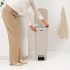 Кош за смет с педал Brabantia StepUp 40L, Soft Beige Кош за смет с педал Brabantia StepUp 40L, Soft Beige