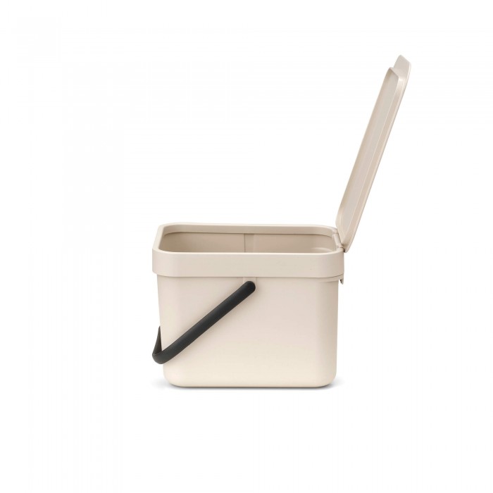 Кош за смет за разделно събиране Brabantia Sort&Go 6L, Soft Beige Кош за смет за разделно събиране Brabantia Sort&Go 6L, Soft Beige