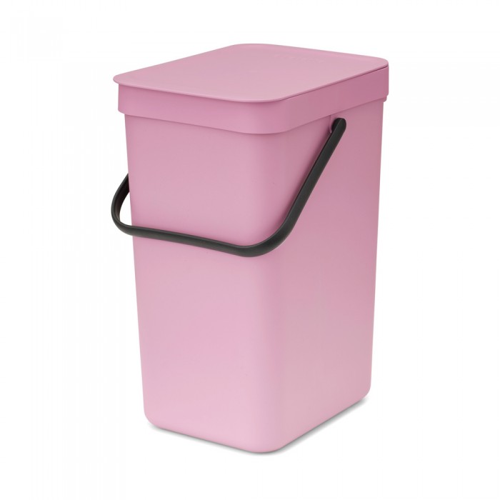 Кош за смет за разделно събиране Brabantia Sort&Go 12L, Lilac Pink Кош за смет за разделно събиране Brabantia Sort&Go 12L, Lilac Pink