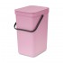Кош за смет за разделно събиране Brabantia Sort&Go 12L, Lilac Pink Кош за смет за разделно събиране Brabantia Sort&Go 12L, Lilac Pink