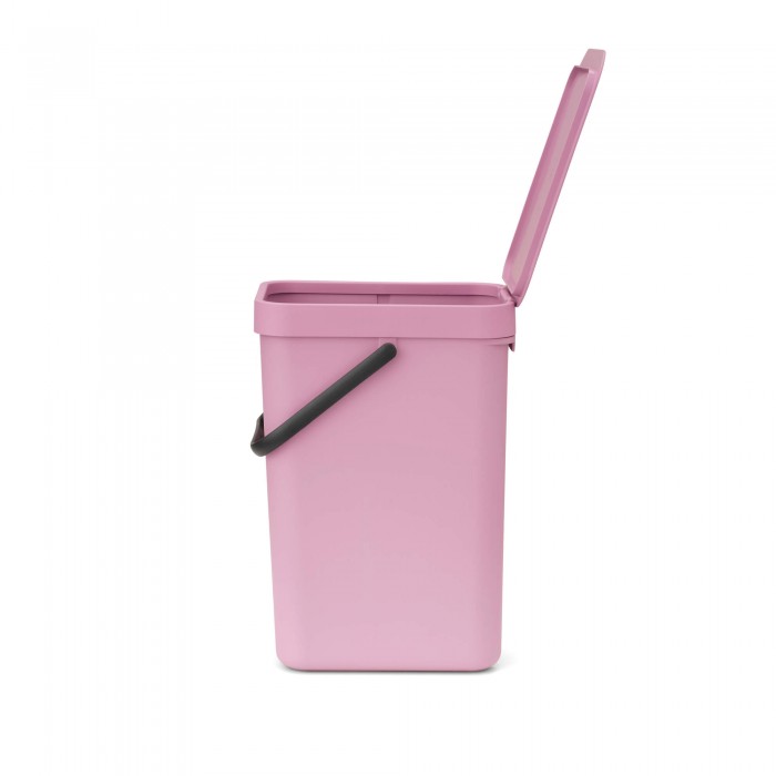 Кош за смет за разделно събиране Brabantia Sort&Go 12L, Lilac Pink Кош за смет за разделно събиране Brabantia Sort&Go 12L, Lilac Pink