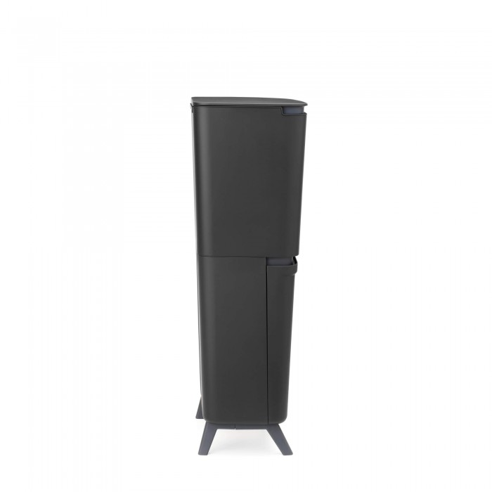 Кош за смет за разделно събиране Brabantia SortUp Hi 20+25L, Dark Grey Кош за смет за разделно събиране Brabantia SortUp Hi 20+25L, Dark Grey