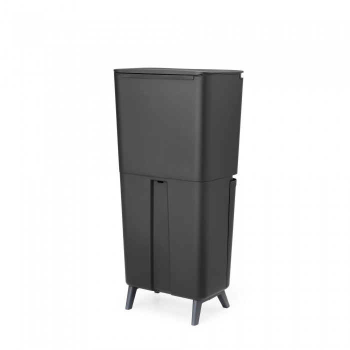 Кош за смет за разделно събиране Brabantia SortUp Hi 20+25L, Dark Grey Кош за смет за разделно събиране Brabantia SortUp Hi 20+25L, Dark Grey