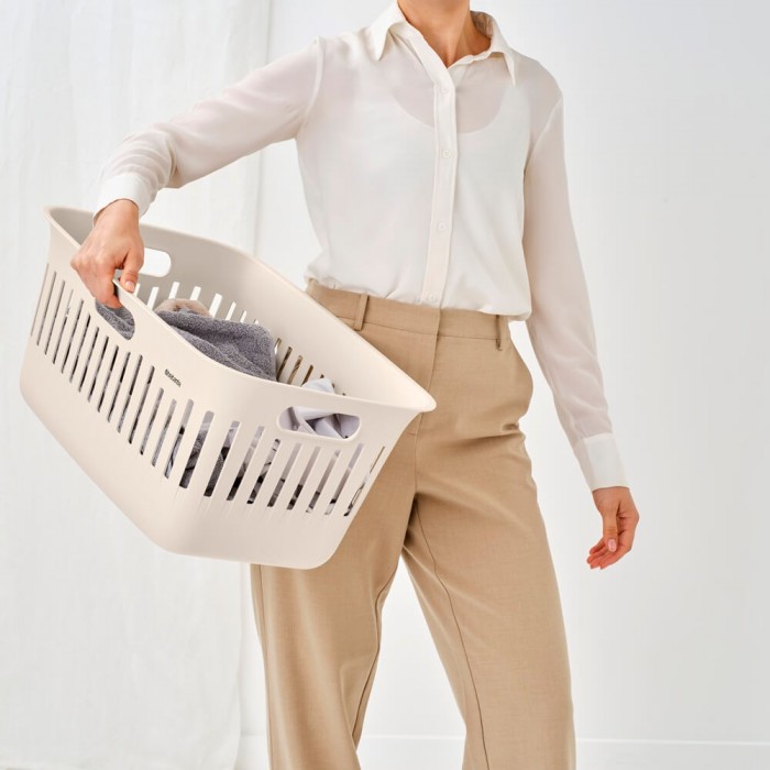 Комплект панери за пране Brabantia Collect-It 40L, Soft Beige 2 броя Комплект панери за пране Brabantia Collect-It 40L, Soft Beige 2 броя