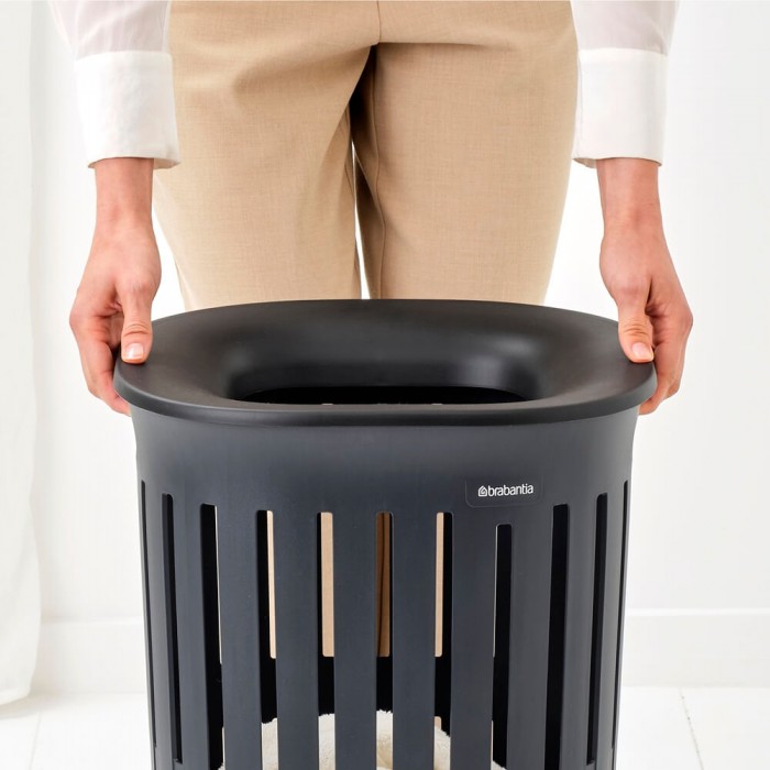 Кош за пране Brabantia Collect-It Hi 55L, Black Кош за пране Brabantia Collect-It Hi 55L, Black