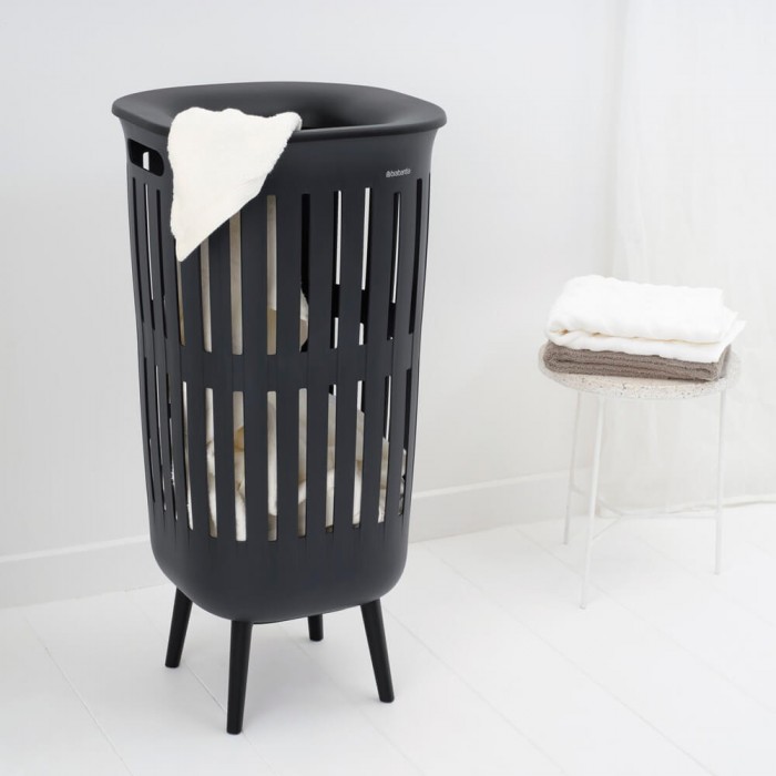 Кош за пране Brabantia Collect-It Hi 55L, Black Кош за пране Brabantia Collect-It Hi 55L, Black