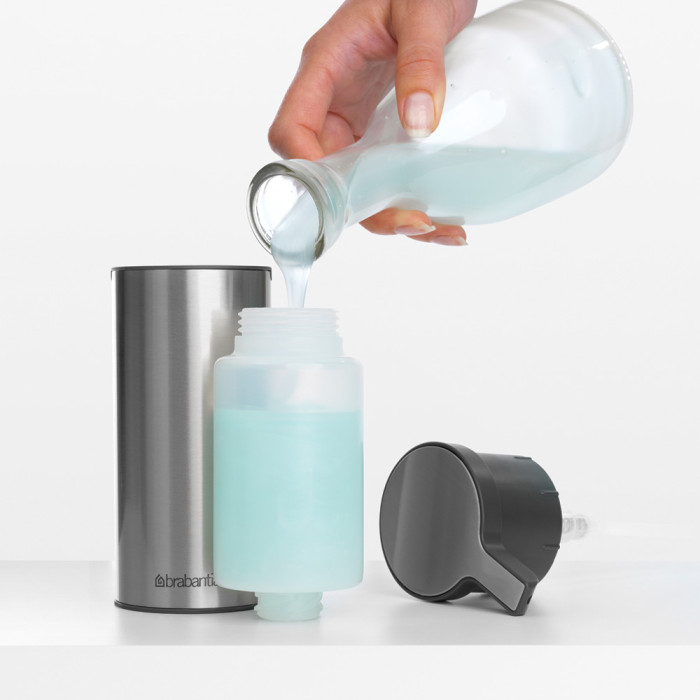 Дозатор за течен сапун Brabantia Profile White - Баня и почистване