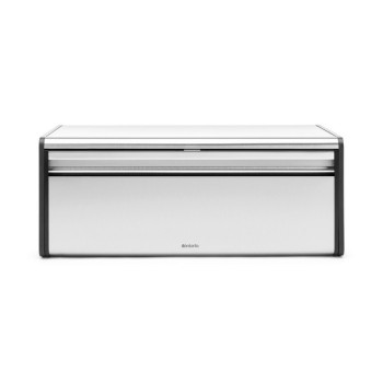 Кутия за хляб Brabantia Fall Front Matt Steel