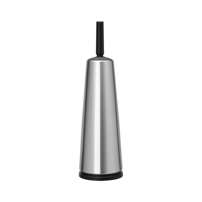 Четка за тоалетна Brabantia ReNew Matt Steel с черна дръжка - Баня и почистване
