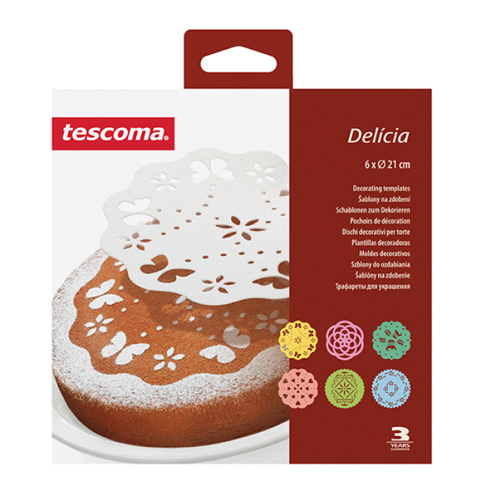 К-т шаблони за декорация Tescoma Delicia К-т шаблони за декорация Tescoma Delicia - Кухня
