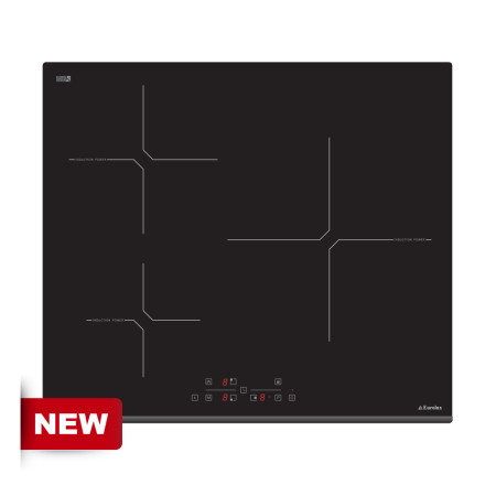 ИНДУКЦИОНЕН ПЛОТ EUROLUX EIH6 TC3B FV - Черно стъкло