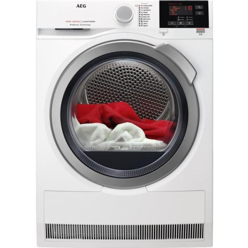 Кондезационна сушилня AEG T6DBG28S 8 КГ Кондезационна сушилня AEG T6DBG28S 8 КГ