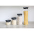 Стъклен буркан Brabantia Stackable 0.6L, Dark Grey - Кухня
