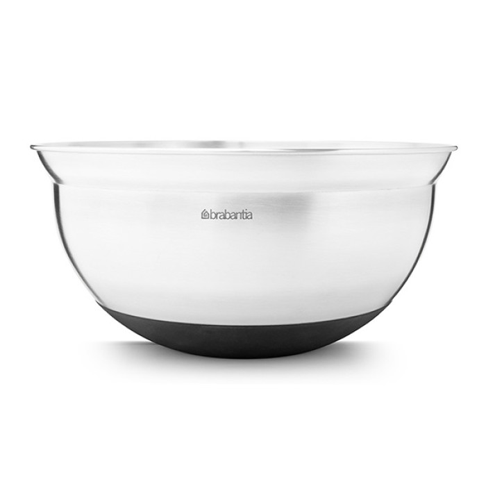 Купа за бъркане Brabantia Profile 3L, Matt Steel / Black Купа за бъркане Brabantia Profile 3L, Matt Steel / Black - Кухня
