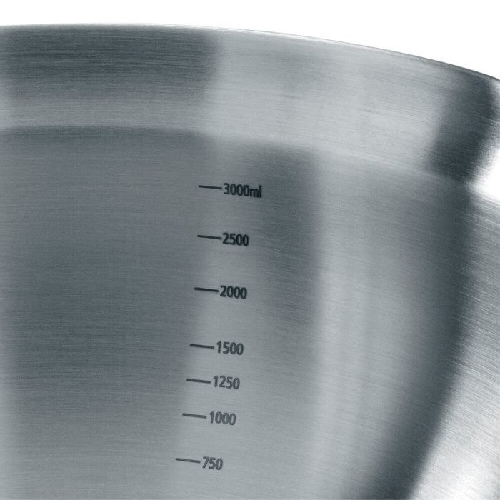 Купа за бъркане Brabantia Profile 3L, Matt Steel / Black - Кухня