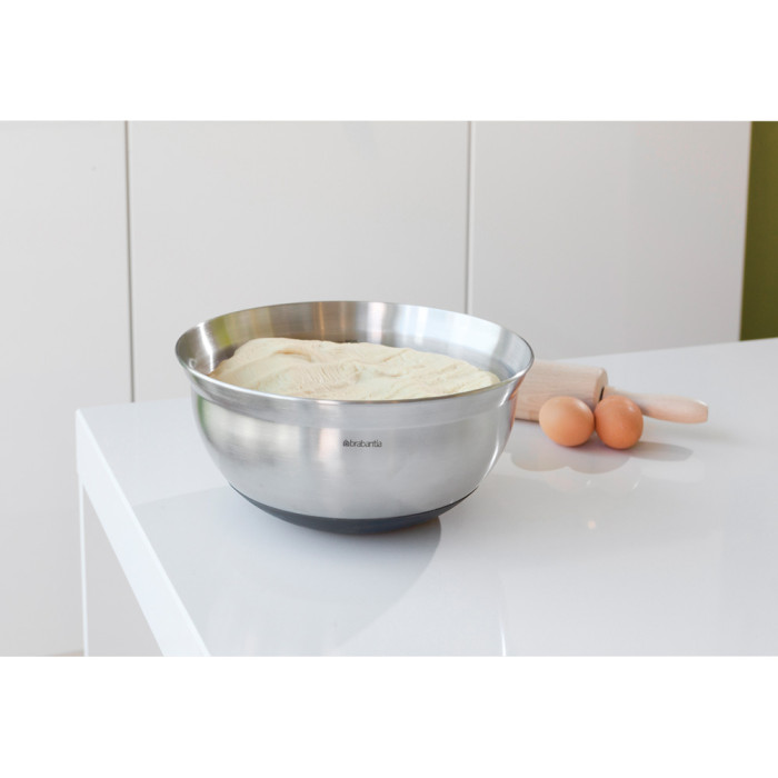 Купа за бъркане Brabantia Profile 3L, Matt Steel / Black - Кухня