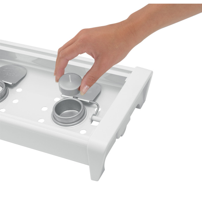 Уред за притопляне Brabantia White, 2 подгревателя - Кухня