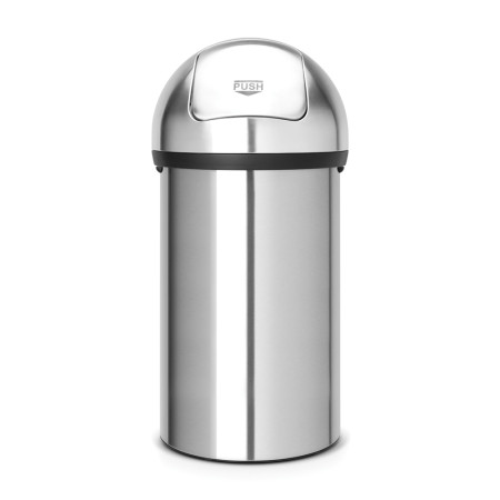 Кош за смет Brabantia Push 60L, Matt Steel