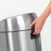 Кош за смет Brabantia Touch Bin 2x20L, Brilliant Steel