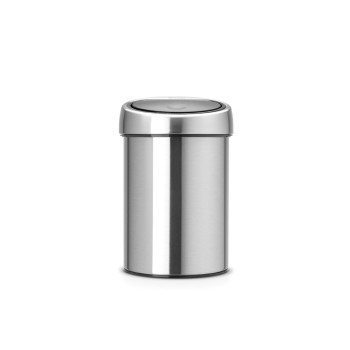 Кош за смет Brabantia Touch Bin 3L, Matt Steel Fingerprint Proof