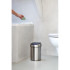 Кош за смет Brabantia Touch Bin 3L, Matt Steel Fingerprint Proof - Баня и почистване
