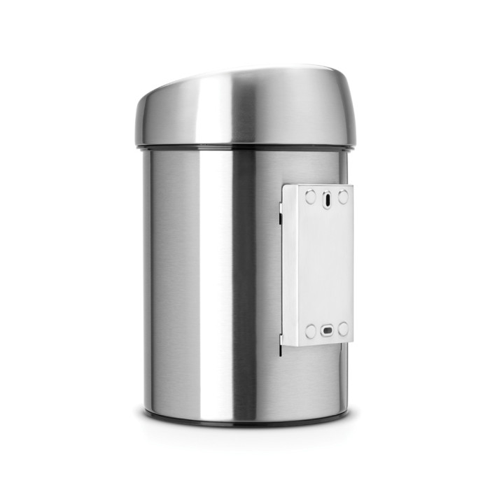 Кош за смет Brabantia Touch Bin 3L, Matt Steel Fingerprint Proof - Баня и почистване