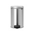Кош за смет с педал Brabantia NewIcon 12L, Matt Steel Fingerprint Proof Кош за смет с педал Brabantia NewIcon 12L, Matt Steel Fingerprint Proof - Баня и почистване