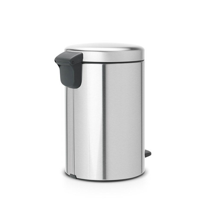 Кош за смет с педал Brabantia NewIcon 12L, Matt Steel Fingerprint Proof Кош за смет с педал Brabantia NewIcon 12L, Matt Steel Fingerprint Proof - Баня и почистване