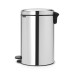 Кош за смет с педал Brabantia NewIcon 20L, Brilliant Steel