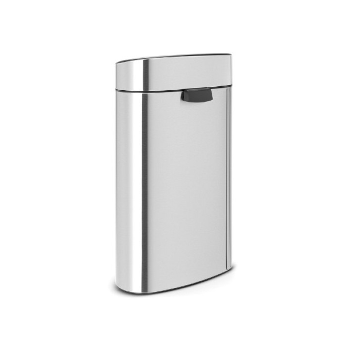 Кош за смет Brabantia Touch Bin New Recycle 23+10L, Matt Steel Fingerprint Proof Кош за смет Brabantia Touch Bin New Recycle 23+10L, Matt Steel Fingerprint Proof - Баня и почистване