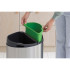 Кош за смет Brabantia Touch Bin New Recycle 23+10L, Matt Steel Fingerprint Proof - Баня и почистване