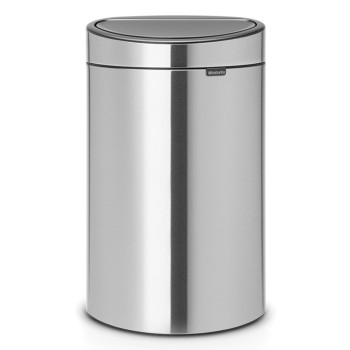Кош за смет Brabantia Touch Bin New 40L, Matt Steel
