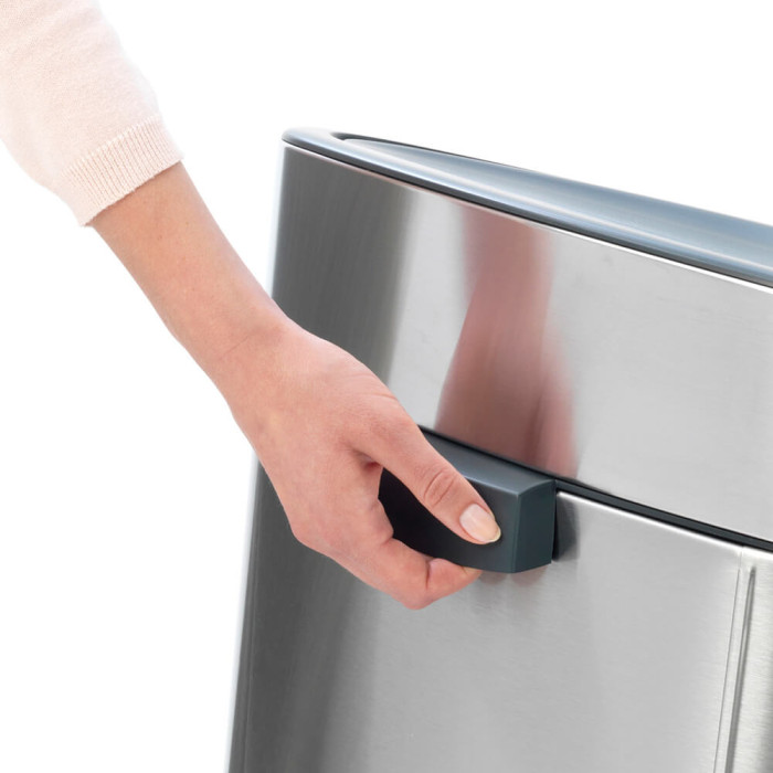 Кош за смет Brabantia Touch Bin New 40L, Matt Steel - Баня и почистване