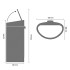 Кош за смет Brabantia Touch Bin New 40L, Matt Steel - Баня и почистване