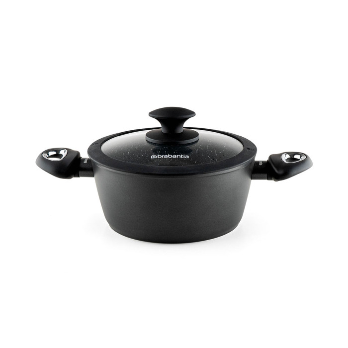 Тенджера Brabantia Rock 20cm 2.4L с капак Тенджера Brabantia Rock 20cm 2.4L с капак - Кухня