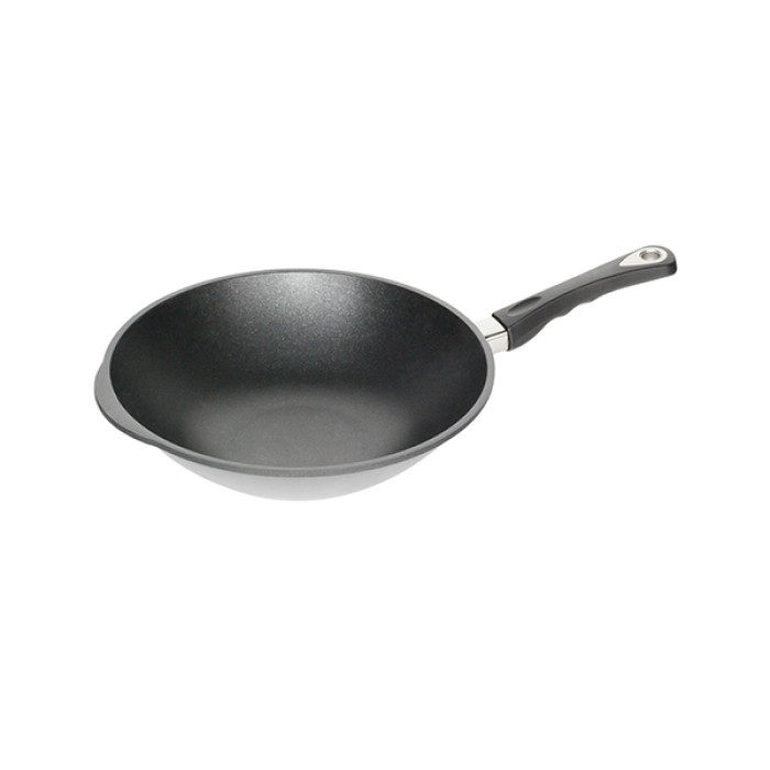 Уок тиган AMT 32cm, височина 11cm, 3L, индукция Уок тиган AMT 32cm, височина 11cm, 3L, индукция - Кухня