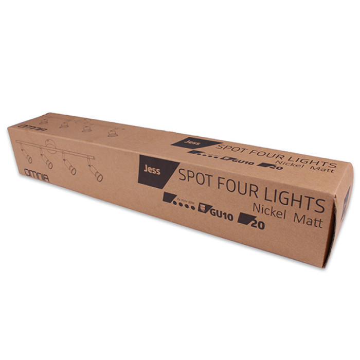 Спот 3-ка Jess, GU10 3 x 50W Спот 3-ка Jess, GU10 3 x 50W - Електроуреди